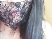 手机直播福利之海绵体宝宝系列3，双指激情抽插浪叫高潮，淫语不断非常诱惑-1