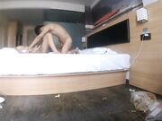 富二代和学院女神异地旅游开房大干一天一夜