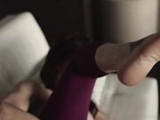 纹身骨感性人妖丰满大奶引诱帅哥后入操到爆