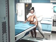 一个性感的年轻丰满的乌木肛门性爱爆草