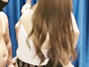 颜值不错的小姨子被两大哥干了 嗨翻一夜全程露脸口交大鸡巴