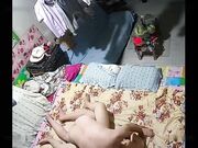 家庭摄像头老妇把丈夫摸硬打炮 歇会摸硬鸡巴再来一炮