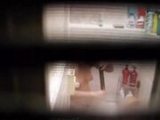 趴窗偸拍多位嫩妹子洗香香小骚妹浴室看小视频自摸最后被个妹子发现翻车赶紧熘了