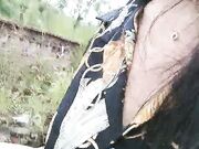 都市丽人到农村勾搭，大叔艳遇当头，户外做爱揉搓极品大胸，劲爆刺激，高清源码录制