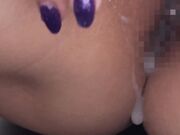 我偷偷地让他用我的喉咙后部作为自慰器