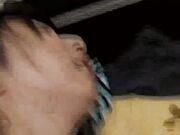 百度云泄密流出极品反差婊 某中学女老师穿着情趣内裤诱惑老公干她