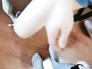 灰丝高跟骚主管勾搭来应聘的小弟弟啪啪做爱 刚还说还很羞涩 后来提枪上阵一顿操