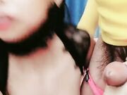 淫荡护士潘金莲勾搭美团外卖小哥 情趣装开档丝袜激情口交大奶子玩乳交