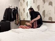 台男3P大战菲律宾妹，妹子爆汗喊累继续操！