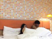 、前女友晚上到快捷连锁酒店开房让她穿上情趣网衣爽一爽找找往日的回忆