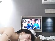 按摩技师可约炮高颜值骚气美少妇吊带白丝 扭动乳推69口交上位骑乘后入猛操