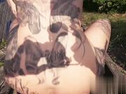 德国高速公路性爱与2个熟女的露天打桩公共场合性爱