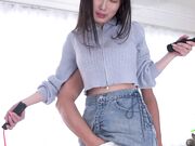 极限突破 被尽情戏弄 胸部弹跳不已敏感反应频频1