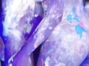 全身涂满萤光颜料在黑光灯下做爱视觉超冲击