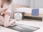 巨乳女神不穿胸罩练瑜伽的巨乳姐姐诱惑男友兄弟被大量中出