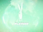 花花公子顶级尤物美女模特气质高雅有点像安吉丽娜在风景宜人户外全裸诱人身体写真