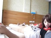 大长腿蕾丝美女吸允诱惑很让人冲动