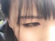 百變女神魅心大白天路邊車裡大尺度表演