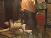 黑人小伙库房大战少妇老板娘