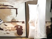 趁老婆周日加班和她的闺蜜酒店开房偷情