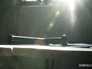 性感黑丝女狱警丽贝卡寂寞难耐勾引警卫狱房外激情啪啪