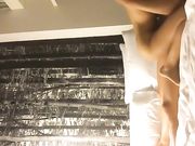 华裔纹身黑二代朱大少啪啪超高颜值女神级妹子冰冰先射后背第二发再颜射