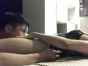 与漂亮美乳嫩模女友性爱视频流出 深喉口交 美乳性爱篇