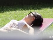 软妹子室外情欲上来缠绵看的冲动想插