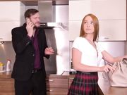 超漂亮的俄罗斯美女交换生，小美妞这身材太火辣了