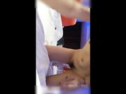 美女秘书为了升职加薪不惜酒店被公司领导潜规则,使出全部技能伺候他