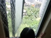 留学生靓妹和大屌美籍男友浴室激情操 站炮无套猛烈后入