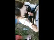 户外打野战炮跪舔深喉野外放肆高潮浪叫