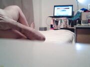 某师范大学英语老师离异大奶少妇与外教厮混到一起出租房做爱自拍