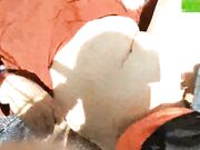 最新流出退休老干部拿着平板开发区溜达郊外荒地枯草丛里打地铺嫖妓