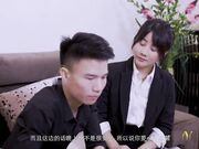 国产剧情AV 新搬来的白领女邻居套路我出轨