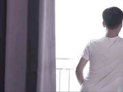 国产AV剧情小伙偷闻淫荡女邻居的性感内裤道歉要做爱才有诚意