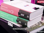 LETSDOIT - 交换生lana Rhodes课后交换体液